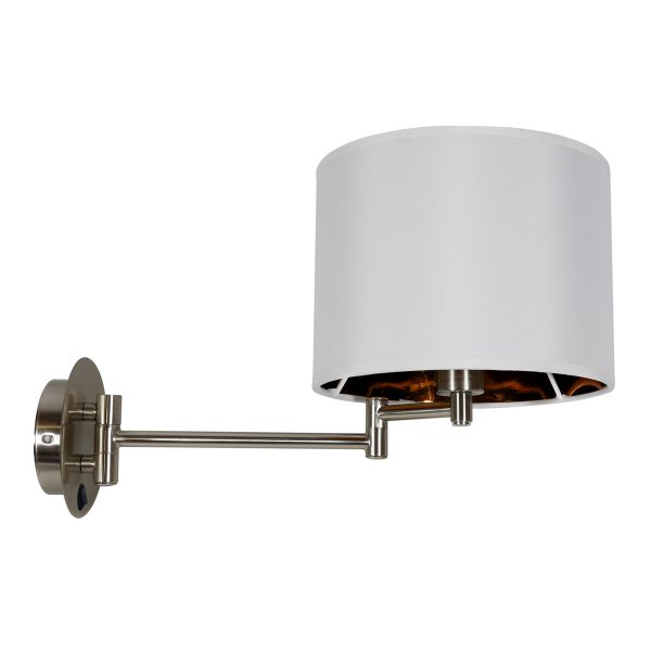 ΑΠΛΙΚΑ 40W E14 ΜΠΡΑΤΣΟ ΧΡΩΜΙΟ ΚΑΠΕΛΟ ΛΕΥΚΟ