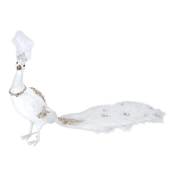 ΠΑΓΩΝΙ ΛΕΥΚΟ/ΧΡΥΣΟ ΦΙΓΟΥΡΑ 52x15x30cm