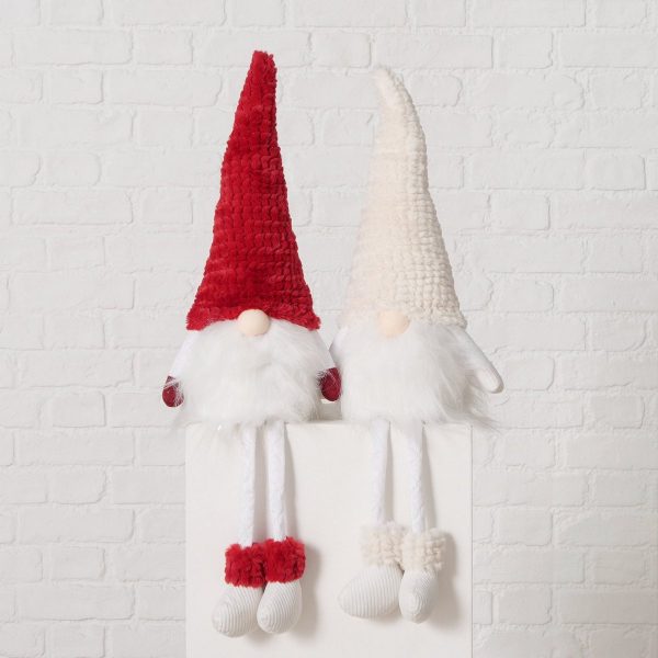 ΞΩΤΙΚΟ 2/ass Wolly ΚΟΚΚΙΝΟ ΛΕΥΚΟ 20Χ15Χ73cm ΥΦΑΣΜΑ Cotton Polyester