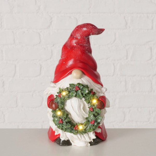 ΞΩΤΙΚΟ ΦΙΓΟΥΡΑ Dylan LED 13Χ12Χ22cm Polyresin