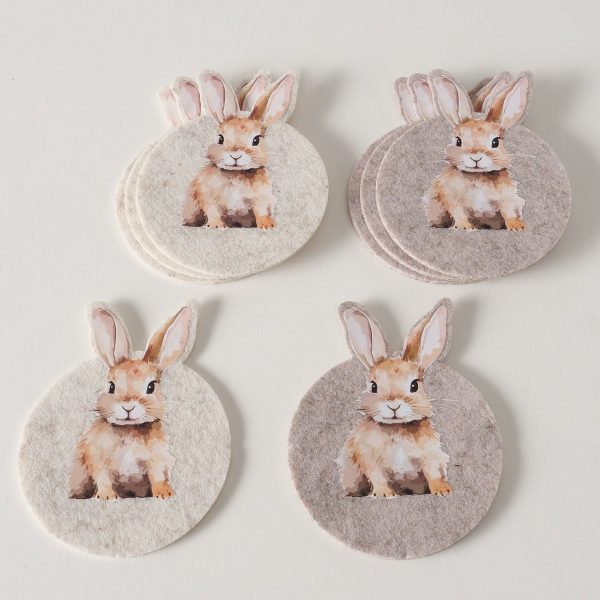 ΣΟΥΒΕΡ Hansi 2/ass Set/4 13x10cm Polyester