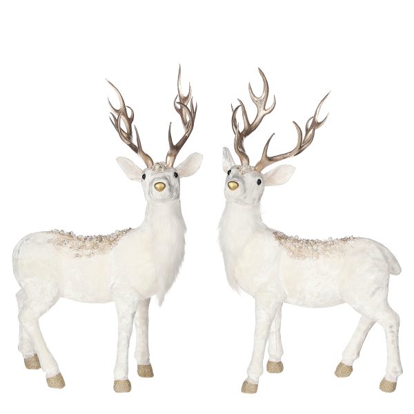 ΕΛΑΦΙ 2/ass ΦΙΓΟΥΡΑ ΛΕΥΚΟ- L25 w9 h41cm  foam