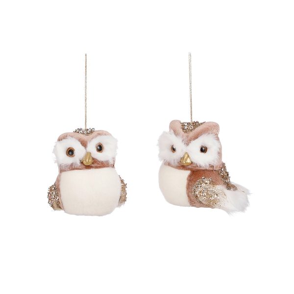 ΣΤΟΛΙΔΙ 2/ass ΚΟΥΚΟΥΒΑΓΙΑ ΚΑΦΕ - L12 w11 h12cm foam