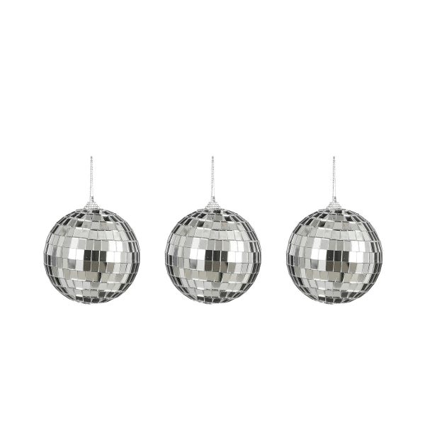 ΜΠΑΛΑ ΨΗΦΙΔΑ Set/3 ΑΣΗΜΙ d8cm ΑΘΡΑΥΣΤΗ