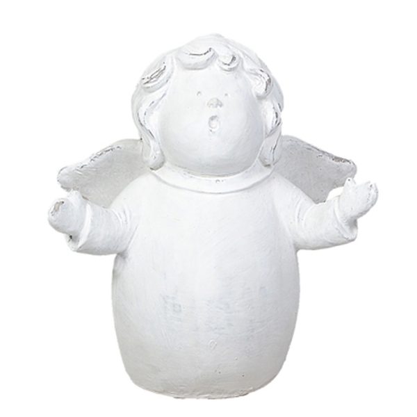 ΑΓΓΕΛΟΣ 21 Χ 14 Χ 23,5 CM ΟΡΘΙΟ WHITE