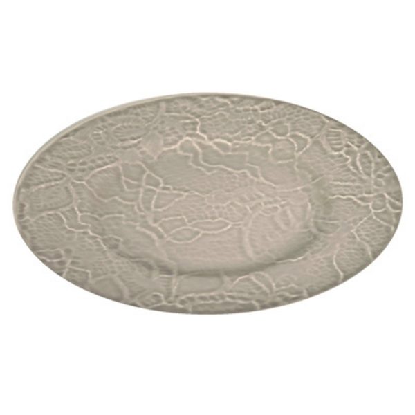 ΠΙΑΤΕΛΑ ΟΒΑΛ 40Χ30Χ2.8 CM LACE 5181-V/1349 BEIGE