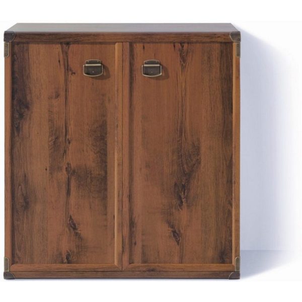 ΝΤΟΥΛΑΠΙ ΑΠΟΘΗΚΕΥΣΗΣ 80/87/40cm ST.MORITZ 016 ΣΚ.ΚΑΦΕ shutter oak ΜΕΛΑΜΙΝΗ (ΠΕΡΙΛΑΜΒΑΝΕΤΑΙ ΟΔΗΓΟΣ ΣΥΝΑΡΜΟΛΟΓΗΣΗΣ)