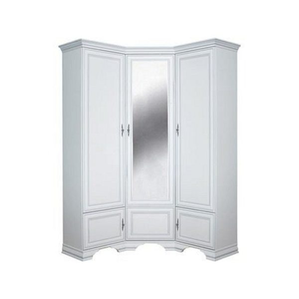 ΝΤΟΥΛΑΠΑ ΓΩΝΙΑΚΗ 136,50/225/ 136,50cm PARIS 033 ΛΕΥΚΟ ALPINE ΜΕΛΑΜΙΝΗ (ΠΕΡΙΛΑΜΒΑΝΕΤΑΙ ΟΔΗΓΟΣ ΣΥΝΑΡΜΟΛΟΓΗΣΗΣ)