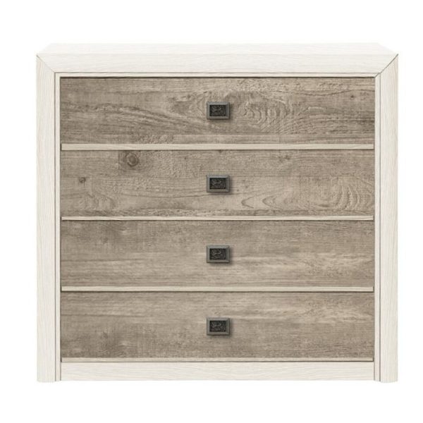 ΣΥΡΤΑΡΙΕΡΑ 103,50/93,50/40cm LONDON 013 ARIZONA PINE / SHIP OAK ΜΕΛΑΜΙΝΗ (ΠΕΡΙΛΑΜΒΑΝΕΤΑΙ ΟΔΗΓΟΣ ΣΥΝΑΡΜΟΛΟΓΗΣΗΣ)