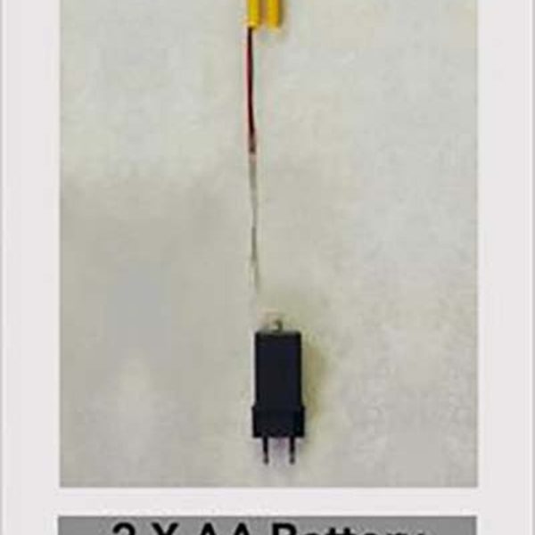 ΜΕΤΑΣΧΗΜΑΤΙΣΤΗΣ ΕΝΑΝΤΙ ΜΠΑΤΑΡΙΑΣ 2XAA  3.2V -4MTR CLEAR ΚΑΛΩΔΙΟ IP20 TRANSFORMER -COLOURBOX