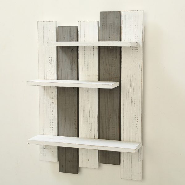 ΡΑΦΙΕΡΑ ΞΥΛ Bolino H60cm ΛΕΥΚΗ