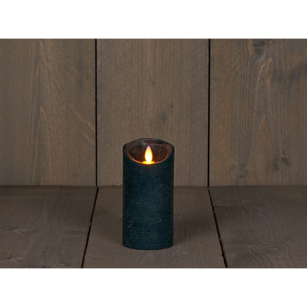 ΚΕΡΙ ΠΡΑΣΙΝΟ ΑΝΤΙΚΕ ΜΕΓΑΛΟ ΚΙΝΟΥΜΕΝΗ ΦΛΟΓΑ ΜΠΑΤΑΡΙΑΣ 7,5X15CM, 3 X AAA,TIMER