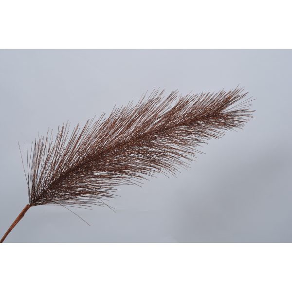 ΚΛΑΔΙ ΦΤΕΡΟ ΚΑΦΕ GLITTER 117cm