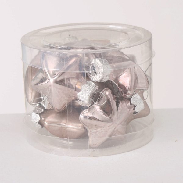 ΑΣΤΕΡΙ ΣΤΟΛΙΔΙ ΧΡΙΣΤΟΥΓ ΑΝ.ΓΚΡΙ ΣΥΣΚΕΥΑΣΙΑ 12ΤΜΧ   D4cm, ΓΥΑΛΙ