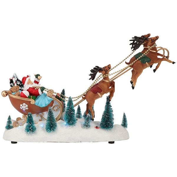 ΕΛΚΗΘΡΟ LED ΜΕ ΤΑΡΑΝΔΟΥΣ ΙΠΤΑΜΕΝΟΥΣ Adaptor incl. 42,8X13,2X26cm