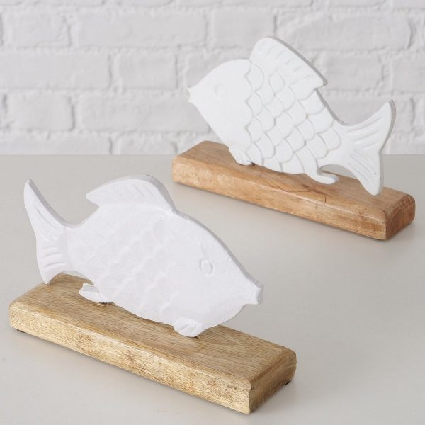 ΨΑΡΙ 2/ass ΛΕΥΚΟ ΣΕ ΒΑΣΗ Mango Laiza 20X5X14cm ΑΛΟΥΜΙΝΙΟ