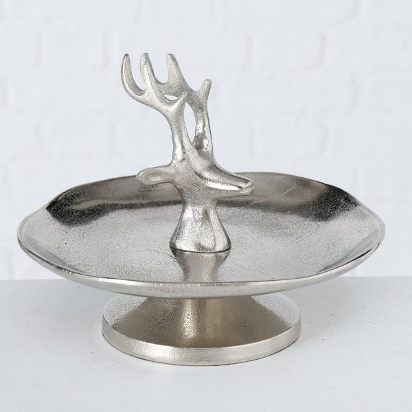 ΟΡΝΤΕΡΒΙΕΡΑ ΜΕ ΕΛΑΦΙ ΔΙΑΚΟΣΜ Anzing D20cm H16cm  ΑΣΗΜΙ ΑΛΟΥΜΙΝΙΟ