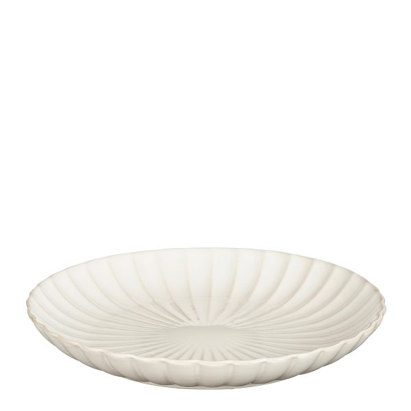 ΠΙΑΤΟ ΦΑΓΗΤΟΥ Pesca ΛΕΥΚΟ ΚΕΡΑΜΙΚΟ - h4 d27,5cm