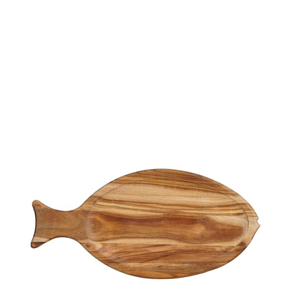 ΠΙΑΤΕΛΑ ΔΙΑΚΟΣΜ ΨΑΡΙ ΞΥΛΟ ΑΚΑΚΙΑΣ ΚΑΦΕ FSC 100% - L49xw23,5xh2cm