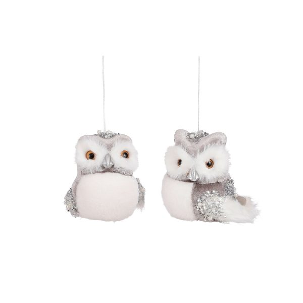 ΣΤΟΛΙΔΙ 2/ass ΚΟΥΚΟΥΒΑΓΙΑ ΑΣΗΜΙ - L12 w11 h12cm foam