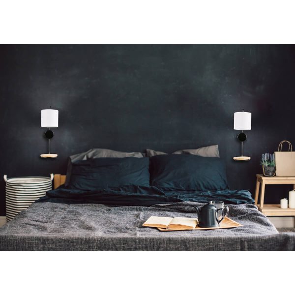 ΑΠΛΙΚΑ  40W E14 ΜΑΥΡΟ ΜΕΤΑΛΛΟ ΜΕ ΡΑΦΑΚΙ ΞΥΛΙΝΟ  ΚΑΠΕΛΟ ΛΕΥΚΟ