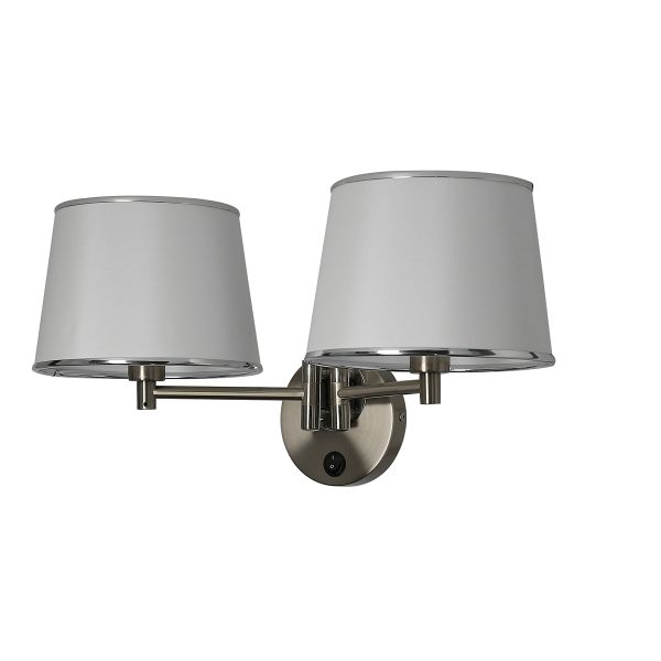 ΑΠΛΙΚΑ  2ΦΩΤΟ 40W E14 ΧΡΩΜΙΟ ΜΑΤ ΛΕΥΚΟ ΚΑΠΕΛΟ