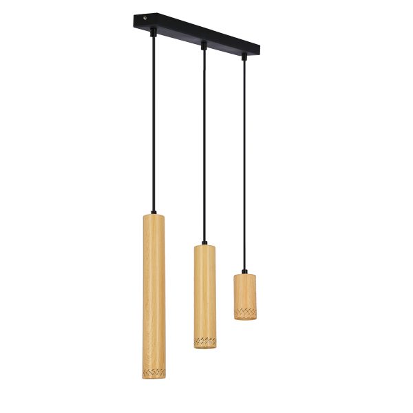 ΦΩΤΙΣΤΙΚΟ ΡΑΓΑΣ 3ΦΩΤΟ 25W GU10 ΟΨΗ ΞΥΛΟΥ ΔΙΑΤΡΗΤΟ ΜΕΤΑΛΛΟ