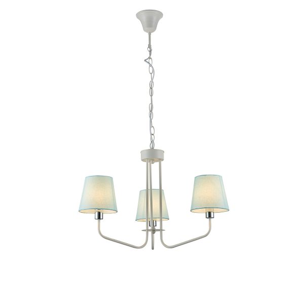 ΦΩΤΙΣΤΙΚΟ 3ΦΩΤΟ 60W E14 ΛΕΥΚΟ ΚΑΠΕΛΟ ΓΑΛΑΖΙΟ