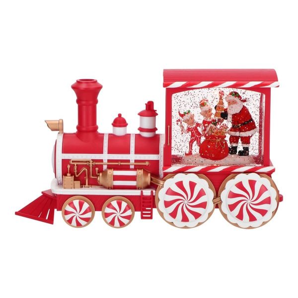 ΤΡΕΝΟ LED ΝΕΡΟΥ ΑΙ ΒΑΣΙΛΗΣ Battery Order ΚΟΚΚΙΝΟ ΛΕΥΚΟ 32x10x16,51cm