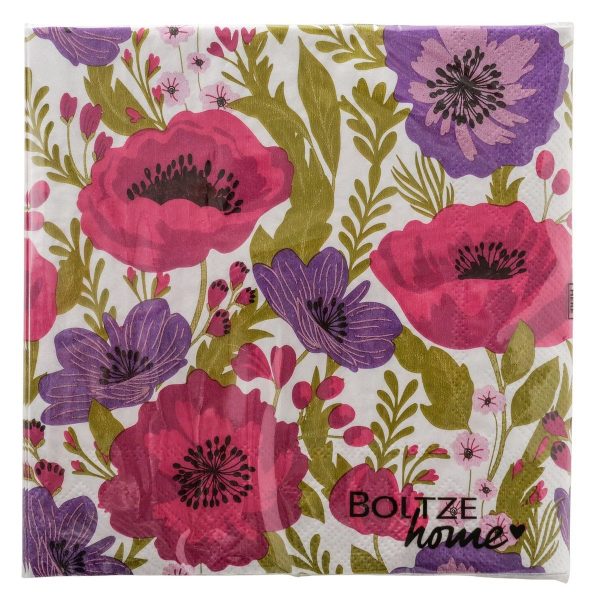 ΧΑΡΤΟΠΕΤΣΕΤΕΣ ΣΧΕΔΙΟ ΑΝΕΜΩΝΕΣ Anouk Floral ΦΟΥΞ ΜΩΒ ΧΑΡΤΙ