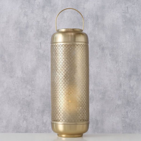 ΦΑΝΑΡΙ Balance ΧΡΥΣΟ Round, H41cm D15cm ΜΕΤΑΛΛΟ