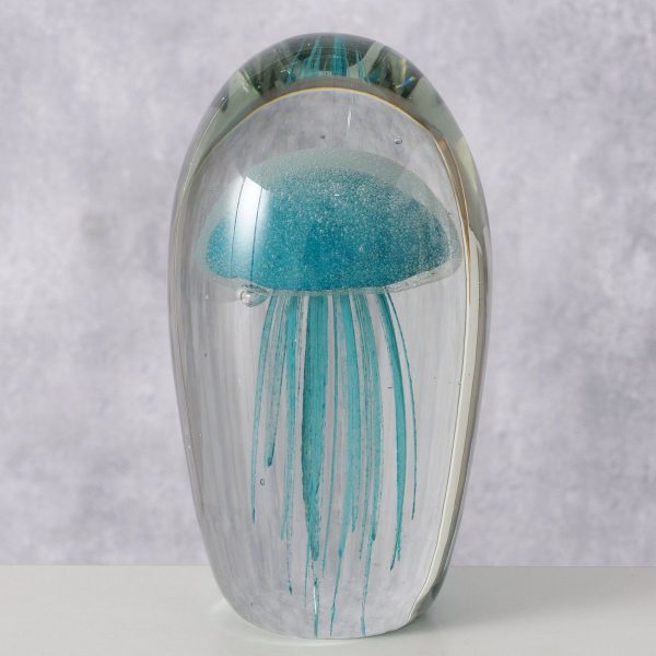 ΒΑΡΙΔΙΟ ΧΑΡΤΙΩΝ ΜΕΔΟΥΣΑ Medusa Oval H17cm, D9cm ΓΥΑΛΙ