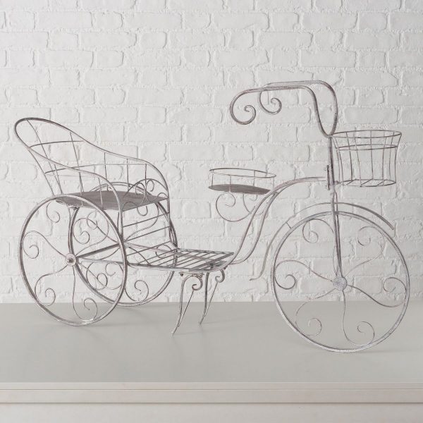 ΠΟΔΗΛΑΤΟ ΒΑΣΗ ΦΥΤΩΝ Hilda, 122Χ27Χ75cm ΜΕΤΑΛΛΟ