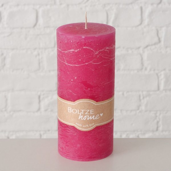 ΚΕΡΙ ΣΚ ΡΟΖ Casual, H15cm, D7cm, Wax