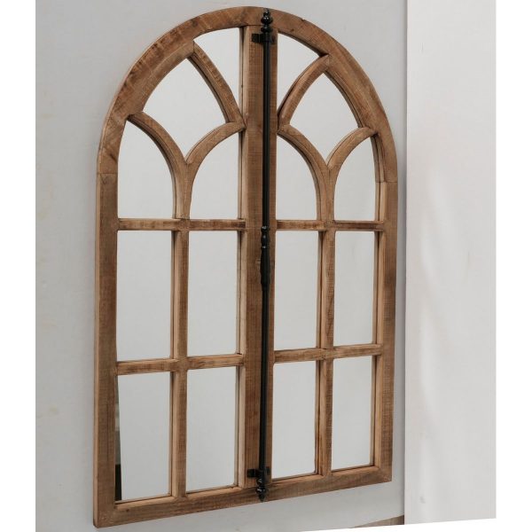 ΚΑΘΡΕΠΤΗΣ ΠΑΡΑΘΥΡΟ Wilson75Χ3Χ110cm, MDF, Chinese fir, Iron