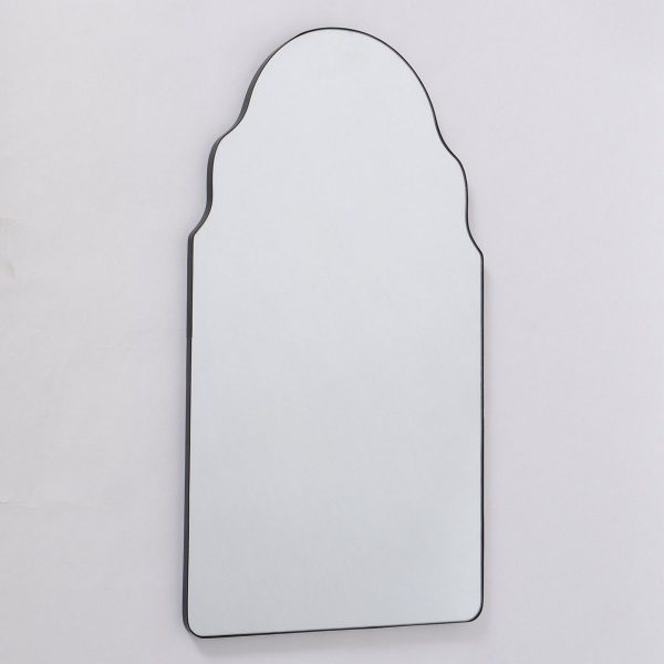 ΚΑΘΡΕΠΤΗΣ Mogli H103cm W59cm ΜΕΤΑΛΛΟ ΜΑΥΡΟ