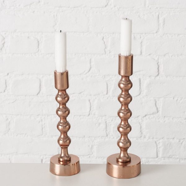 ΚΗΡΟΠΗΓΙΟ Set/2 Klisko 22,5Χ7cm 26,6x7,7cm ΡΟΖ ΧΡΥΣΟ ΑΛΟΥΜΙΝΙΟ