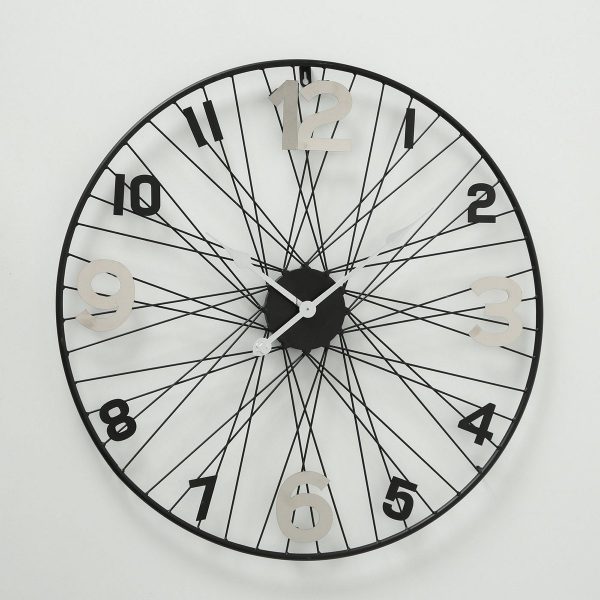 ΡΟΛΟΙ Spike ΑΝΑΛΟΓΙΚΟ ΑΚΤΙΝΕΣ D70cm Stainless steel ΜΑΥΡΟ ΑΣΗΜΙ