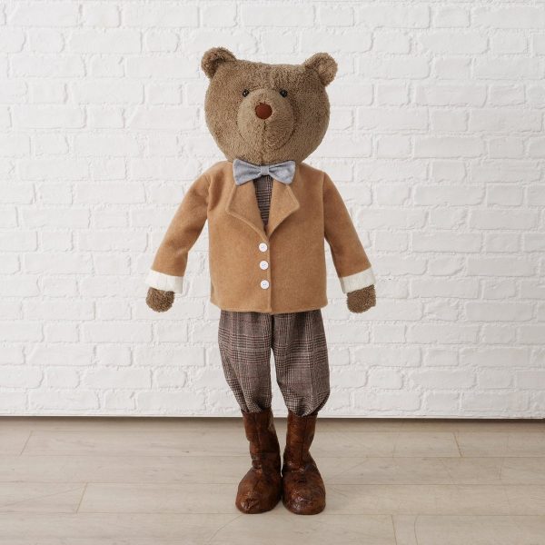 ΑΡΚΟΥΔΟΣ ΑΓΟΡΙ ΦΙΓΟΥΡΑ Teddy 45Χ32Χ120cm ΚΑΦΕ ΓΚΡΙ Polyester