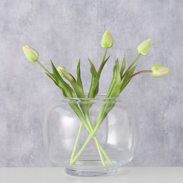 ΒΑΖΟ ΔΙΑΦΑΝΕΣ ΓΥΑΛΙ Malja H22cm D27cm