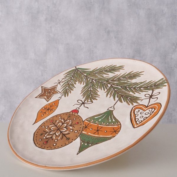 ΠΙΑΤΕΛΑ ΚΛΑΔΙ ΣΤΟΛΙΔΙΑ Franjo Dishwasher proof, D28,4cm ΚΕΡΑΜΙΚΟ