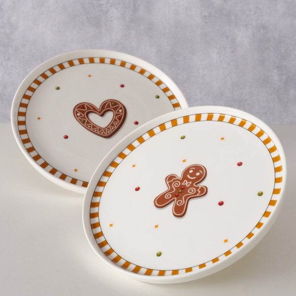 ΠΙΑΤΟ 2/ass Ginger Dishwasher proof  D20,5cm  New Bone