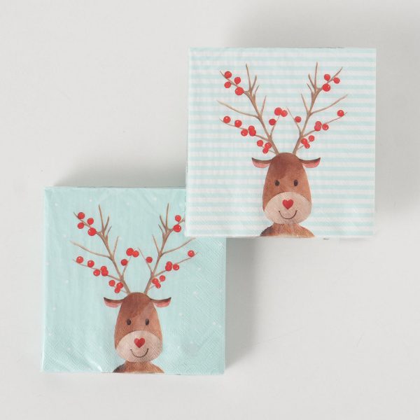 ΧΑΡΤΟΠΕΤΣΕΤΕΣ 2/ass 20τμχ ΕΛΑΦΙ ΤΙΡΚΟΥΑΖ Fynn ΧΑΡΤΙ