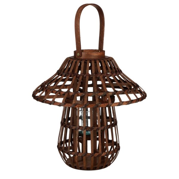 ΦΑΝΑΡΙ ΣΚ.ΚΑΦΕ ΣΧΗΜΑ ΜΑΝΙΤΑΡΙ ΞΥΛΟ ΛΕΥΚΑΣ FSC 100%  H38 D38cm