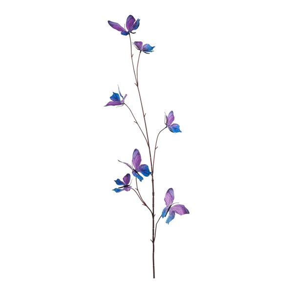 ΠΕΤΑΛΟΥΔΕΣ ΚΛΑΔΙ Χ 7 ΜΩΒ/ΜΠΛΕ 105cm ΣΥΝΘΕΤΙΚΟ