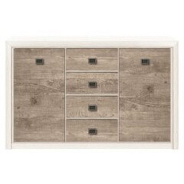 ΜΠΟΥΦΕΣ 4 ΣΥΡΤΑΡΙΑ 150/93,50/40cm LONDON 014 ARIZONA PINE / SHIP OAK ΜΕΛΑΜΙΝΗ (ΠΕΡΙΛΑΜΒΑΝΕΤΑΙ ΟΔΗΓΟΣ ΣΥΝΑΡΜΟΛΟΓΗΣΗΣ)