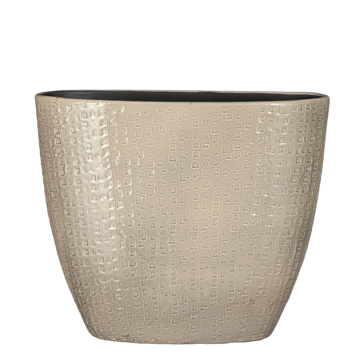 ΚΑΣΠΩ ΓΚΡΙ ΟΒΑΛ Floyd ΚΕΡΑΜΙΚΟ H47CM W17 H40CM