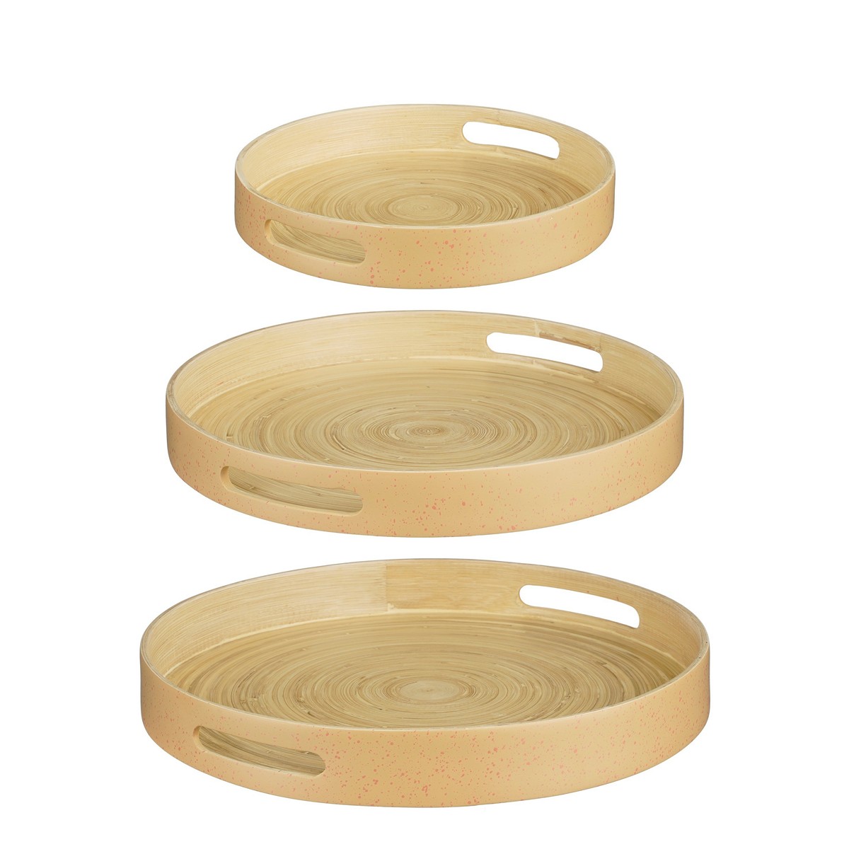 ΔΙΣΚΟΣ set/3 Mirian ΦΥΣΙΚΟ bamboo h5xd40cm h4