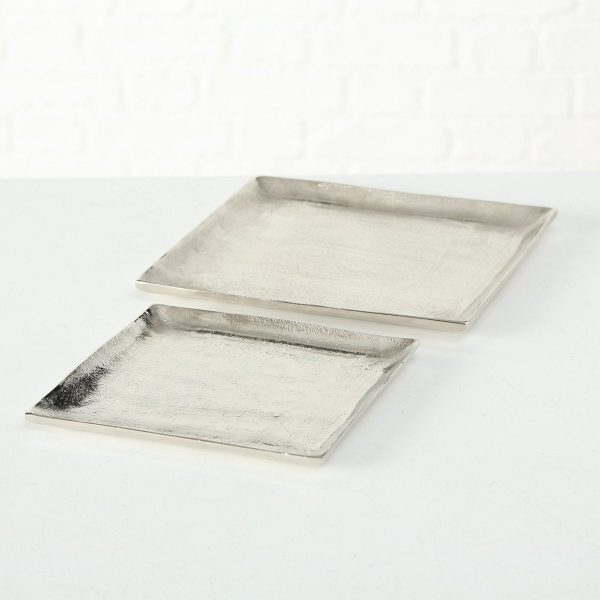 ΔΙΣΚΟΙ SET/2 ΤΕΤΡΑΓΩΝΟΙ FLAIRE 25X25 CM + 20,5X20,5 CM