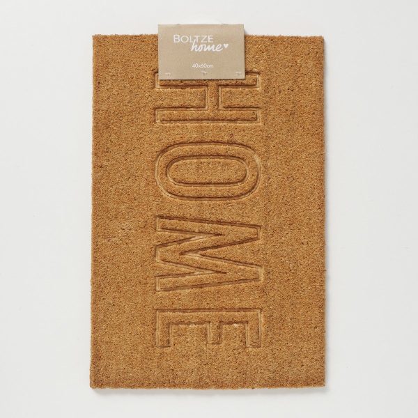 ΠΑΤΑΚΙ ΕΙΣΟΔΟΥ Home 60Χ40Χ2cm, PVC, ΚΟΚΟΦΟΙΝΙΚΑΣ ΦΥΣΙΚΟ